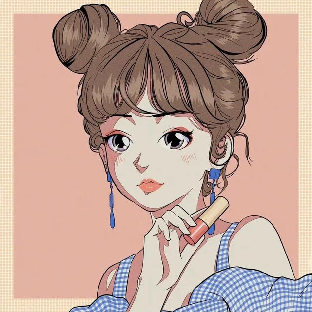個(gè)性漂亮的女生頭像