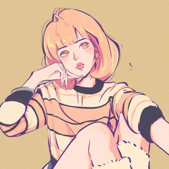 個(gè)性漂亮的女生頭像