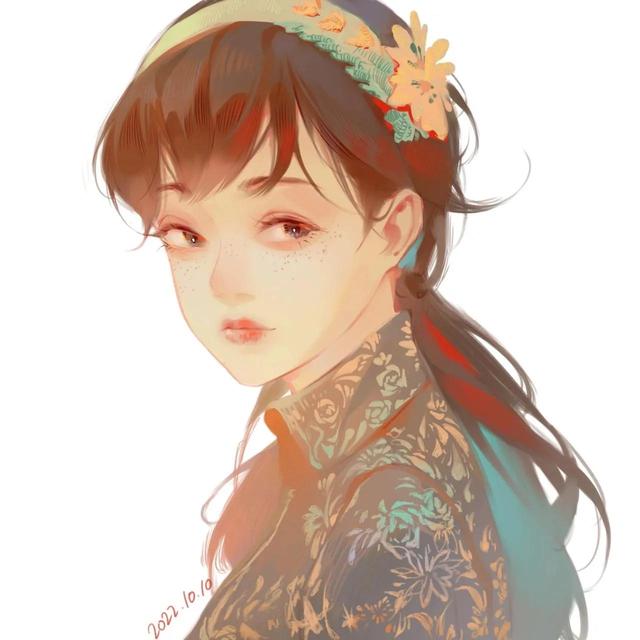 個(gè)性漂亮的女生頭像