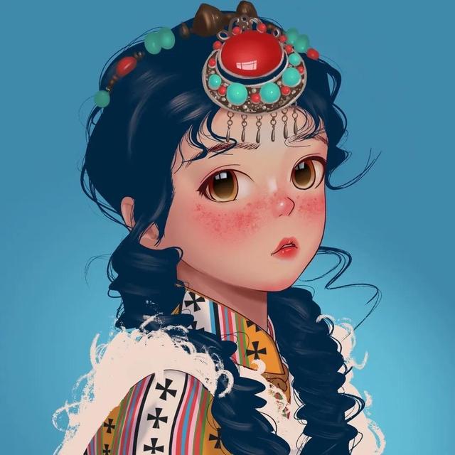 個(gè)性漂亮的女生頭像