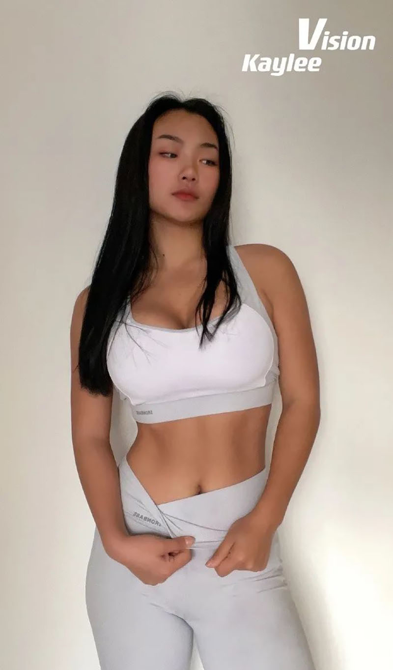 170cm長腿健美私教, 你敢說她不美