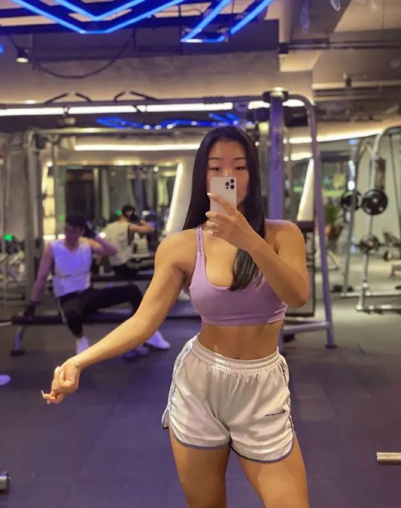 170cm長腿健美私教, 你敢說她不美