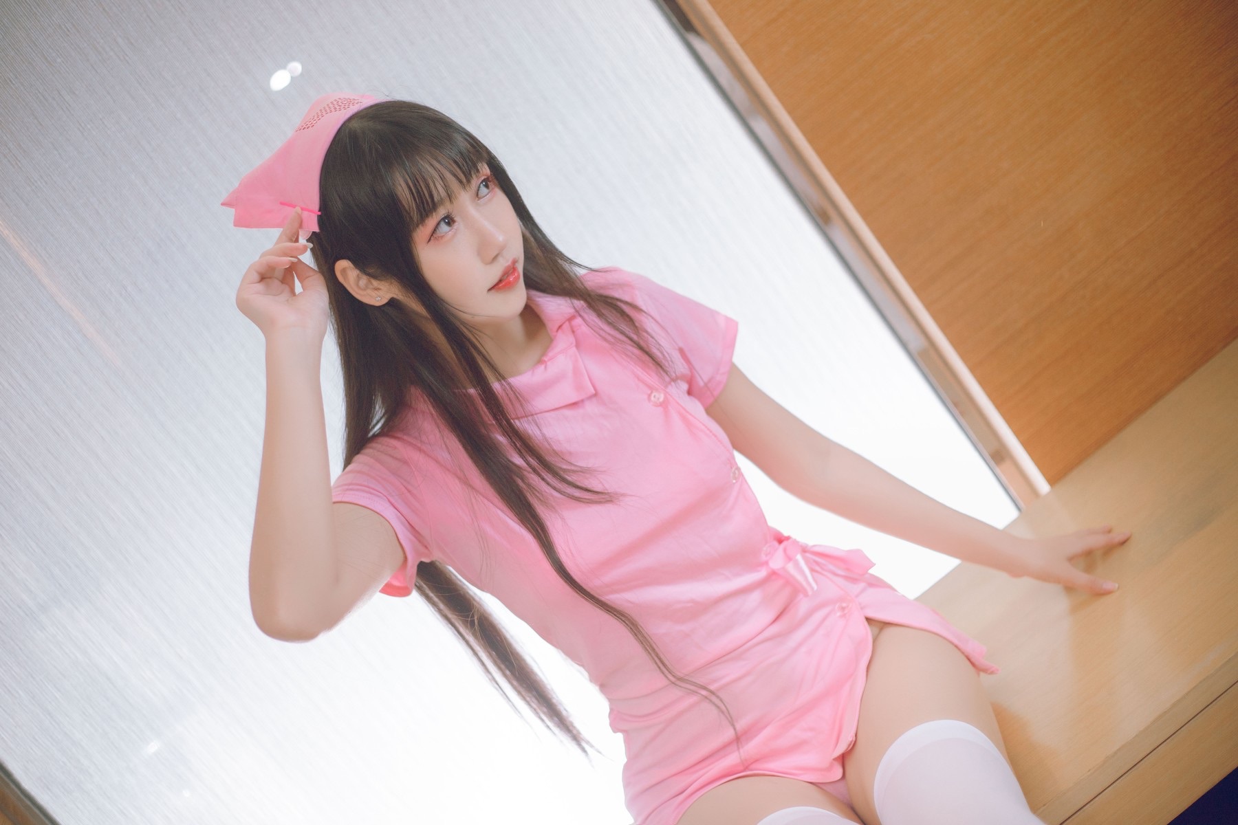 Cosplay 粉紅護(hù)士