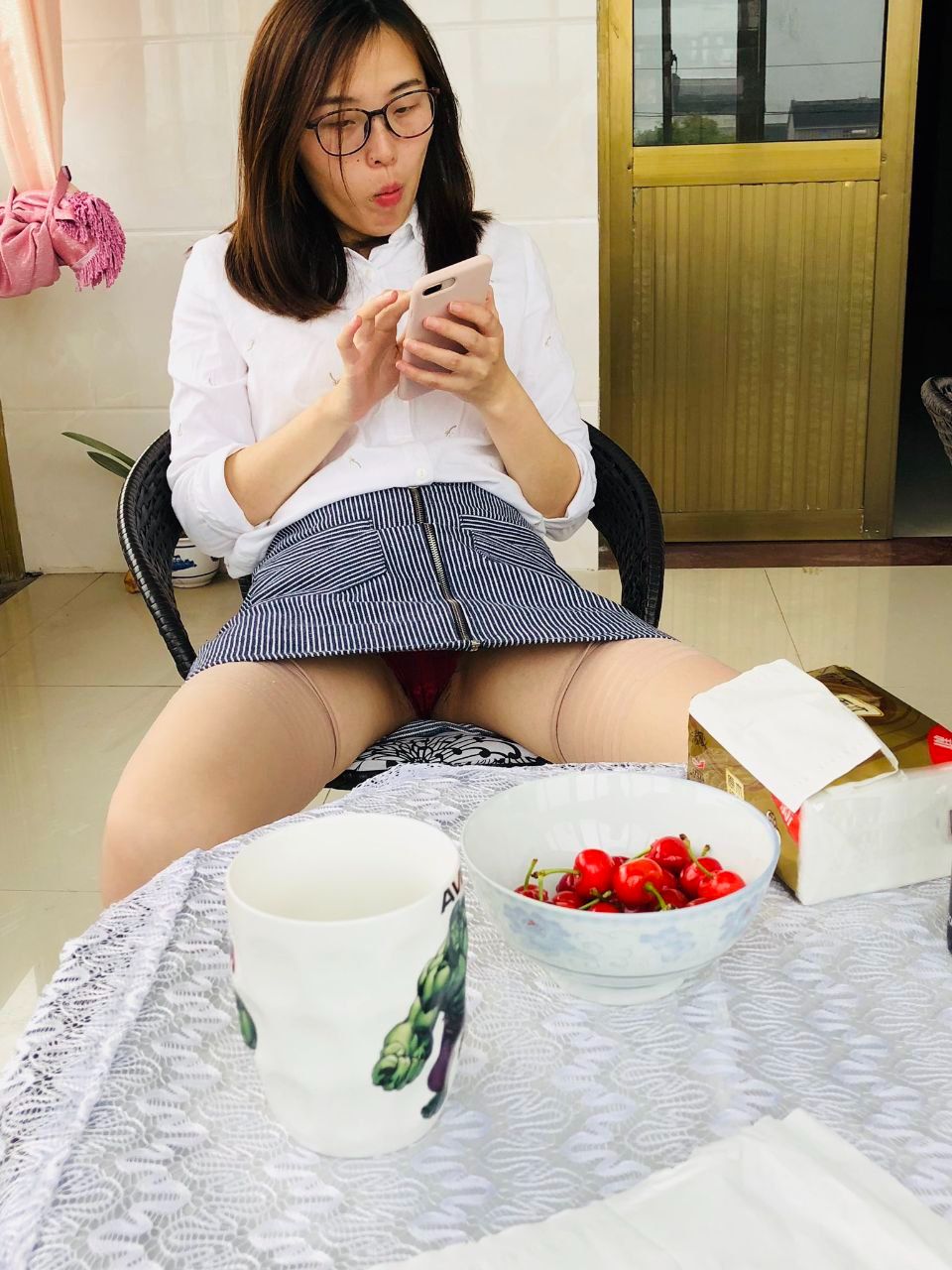 那大大的膽子，那淫蕩的心兒！20230810
