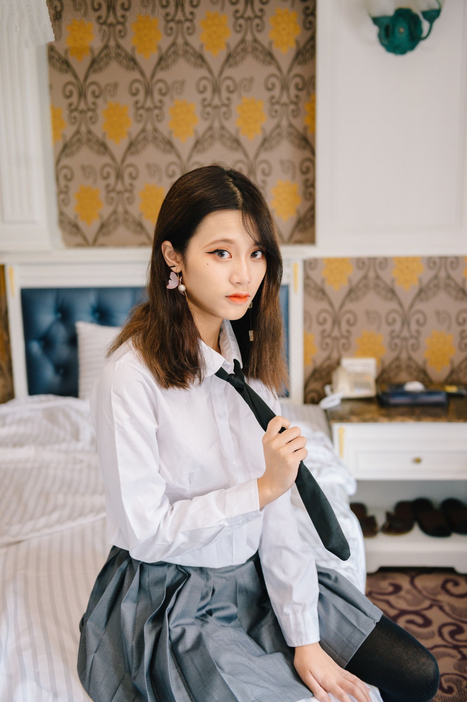 JK學(xué)妹風(fēng)騷的樣子