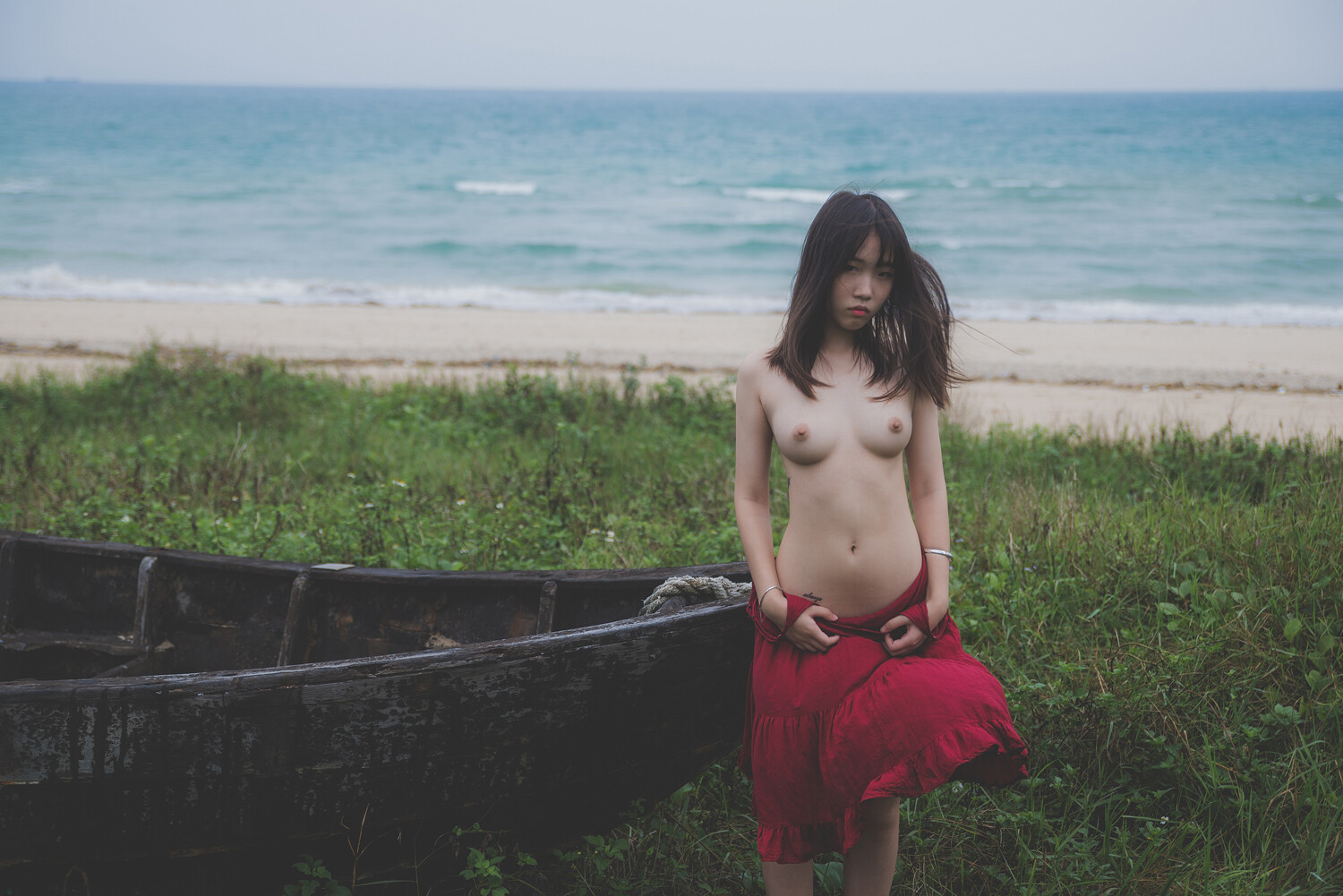 柚木的島嶼沙灘寫真