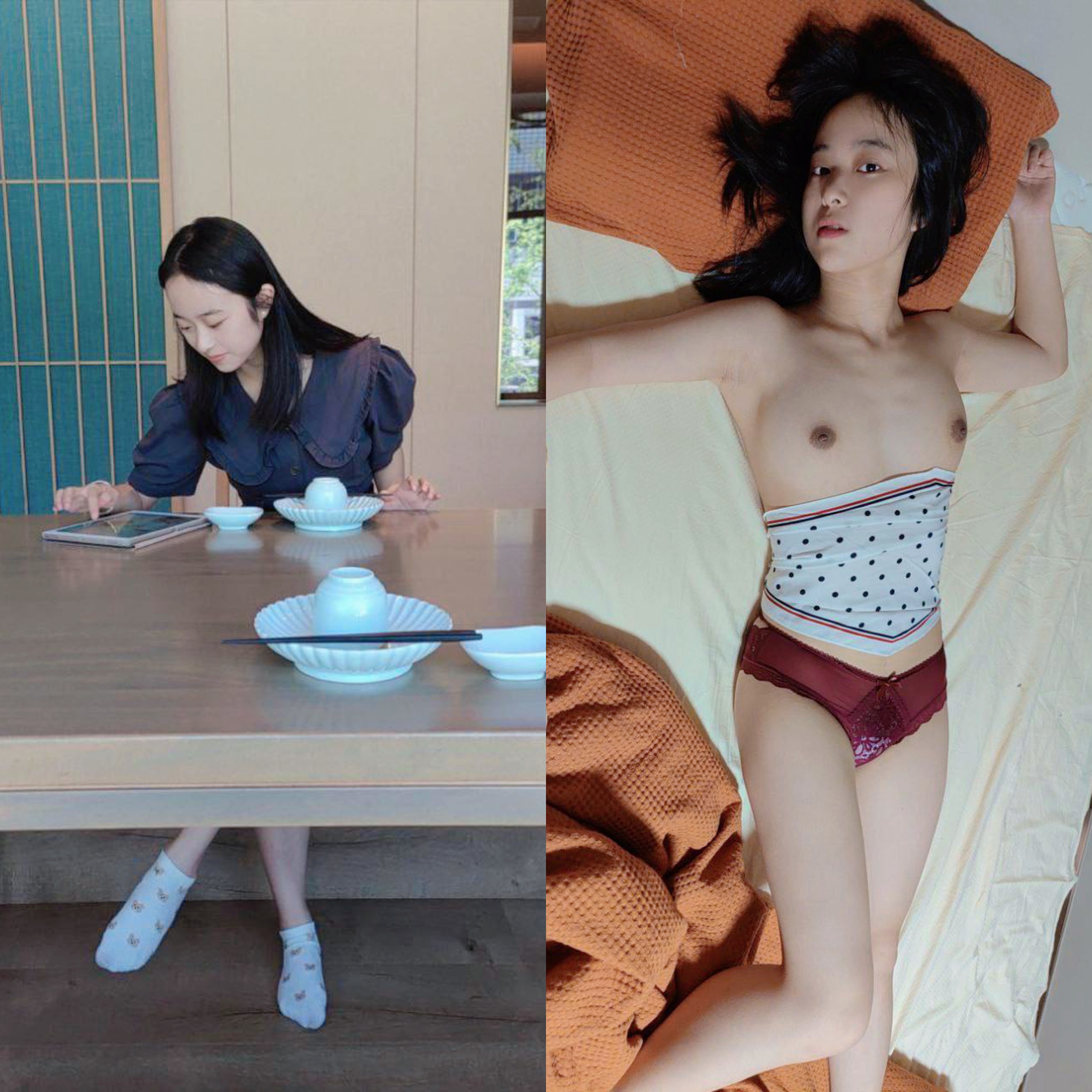 反差婊，清純VS淫蕩