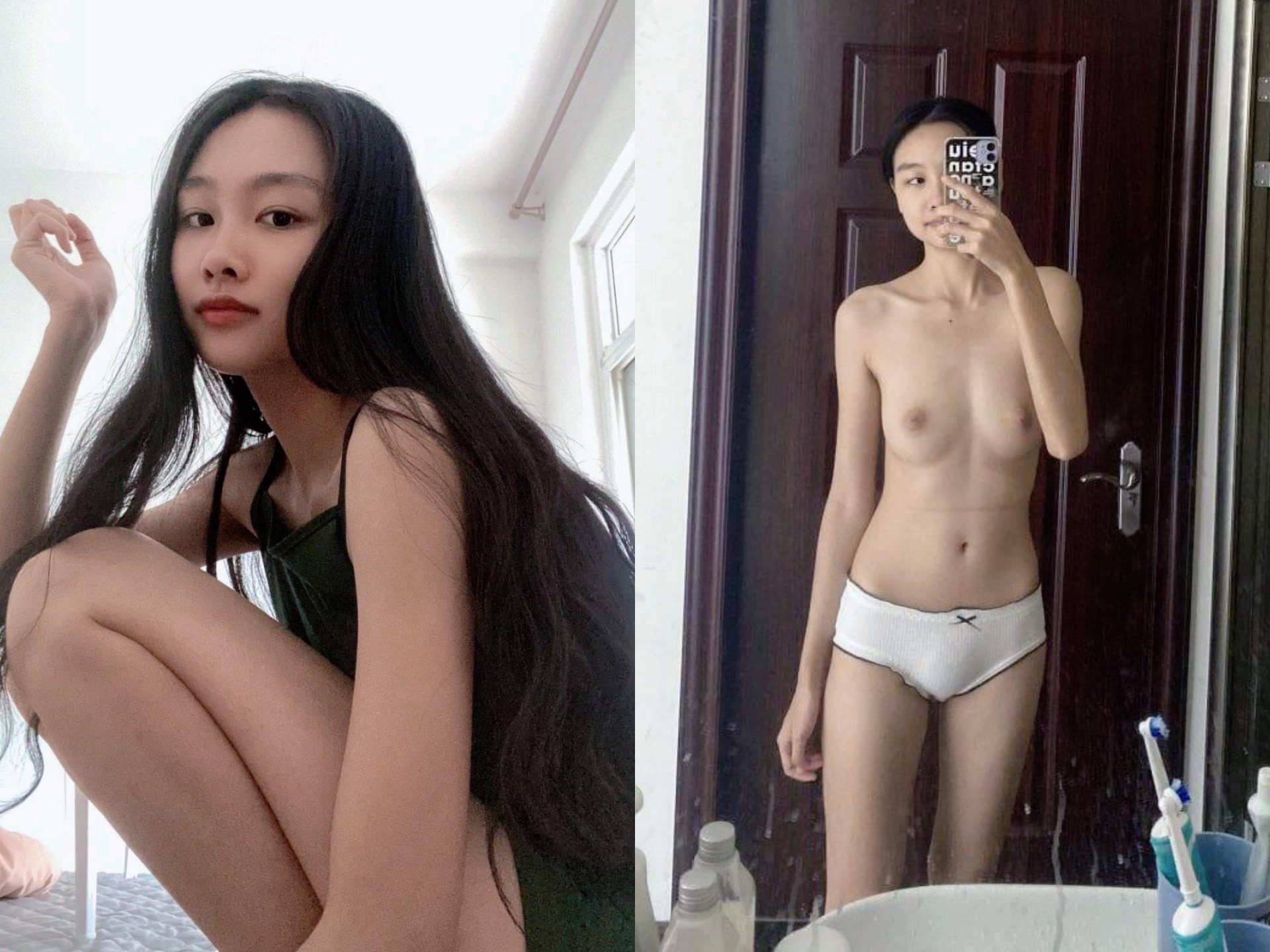 反差婊，清純VS淫蕩 二