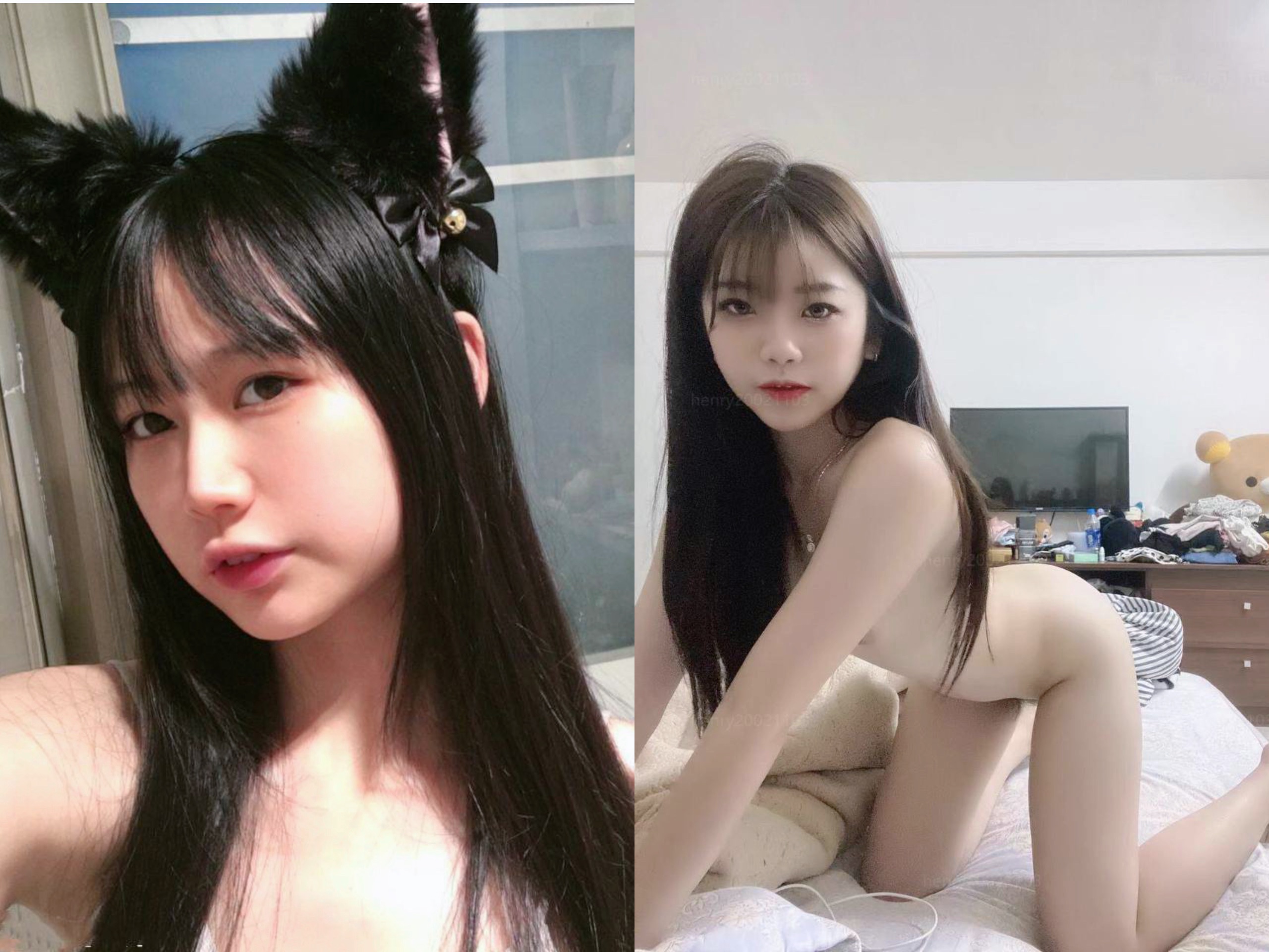 露臉反差婊，清純女神VS淫蕩母狗