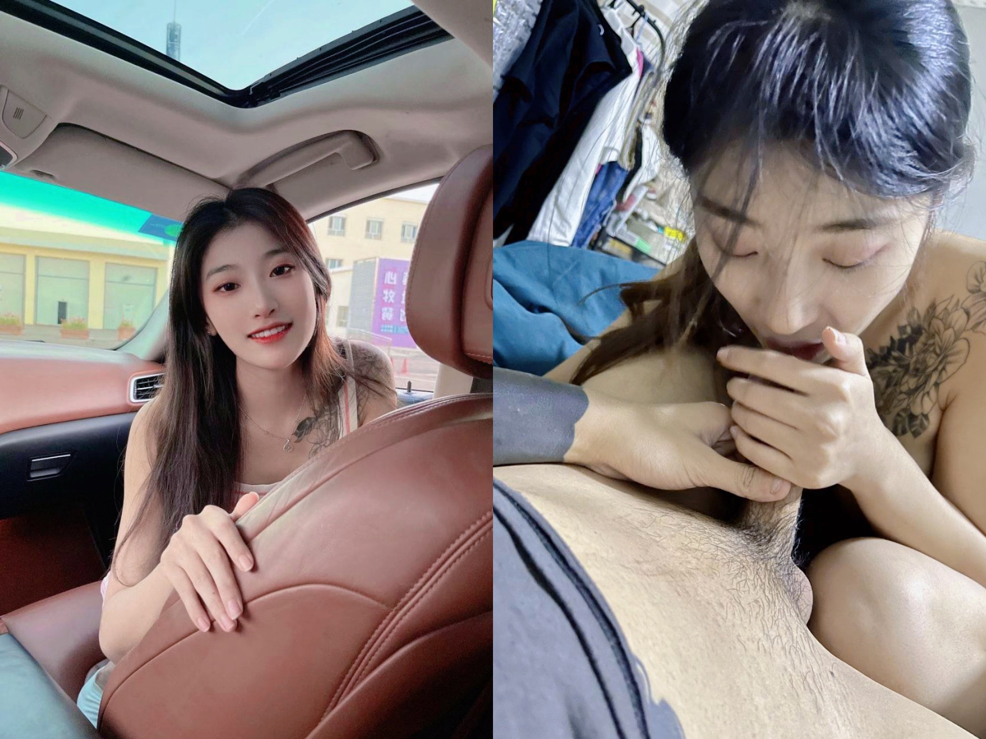 露臉反差婊，清純VS淫蕩