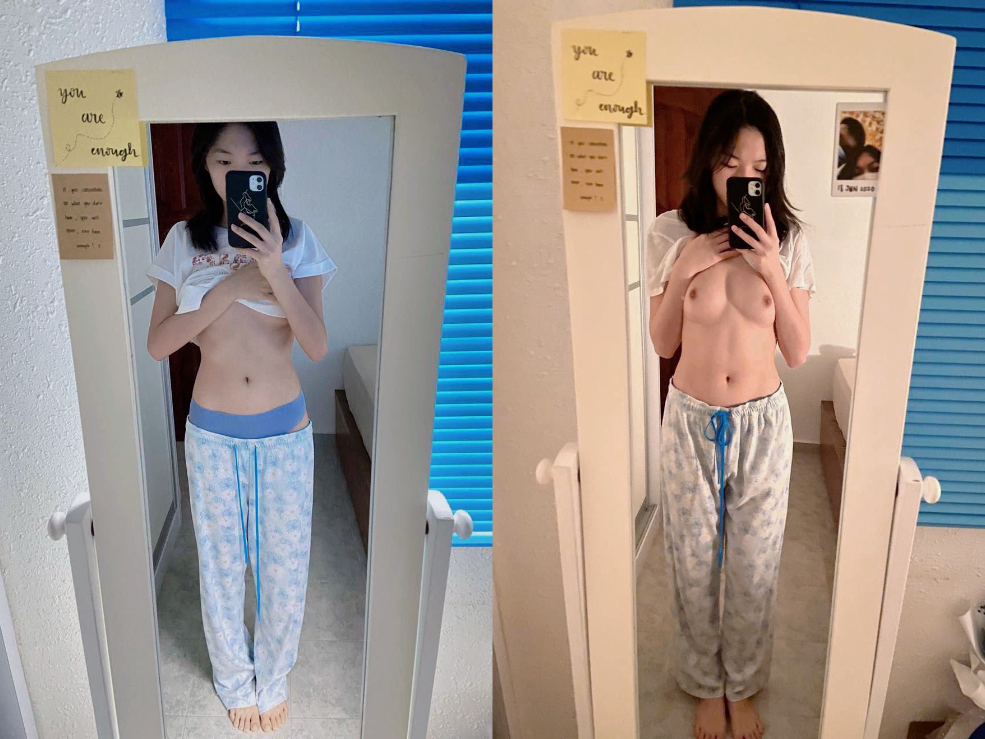露臉反差婊，清純VS淫蕩