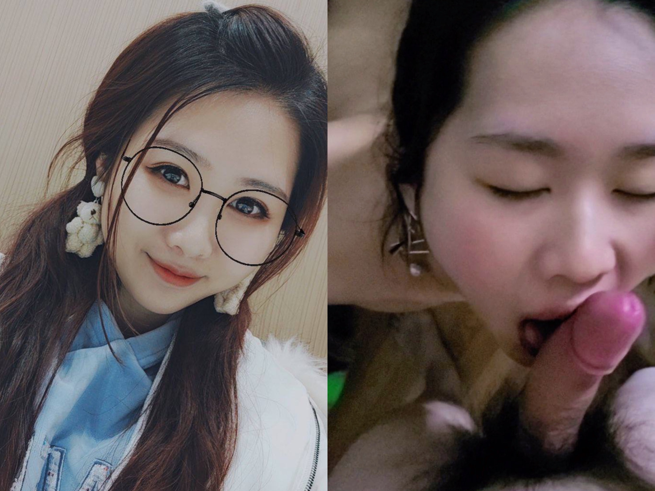 露臉?lè)床铈?，清純少女VS淫蕩母狗
