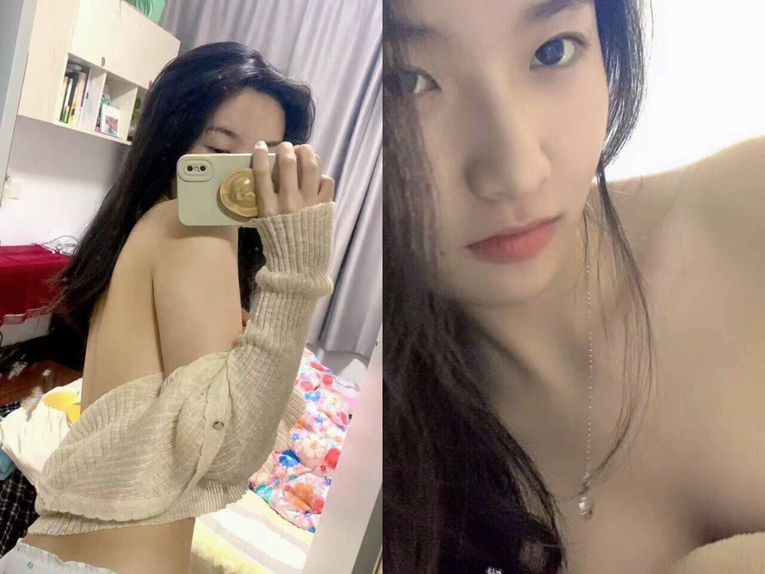 ［雙面女神］露臉反差婊，清純女神VS淫蕩母狗