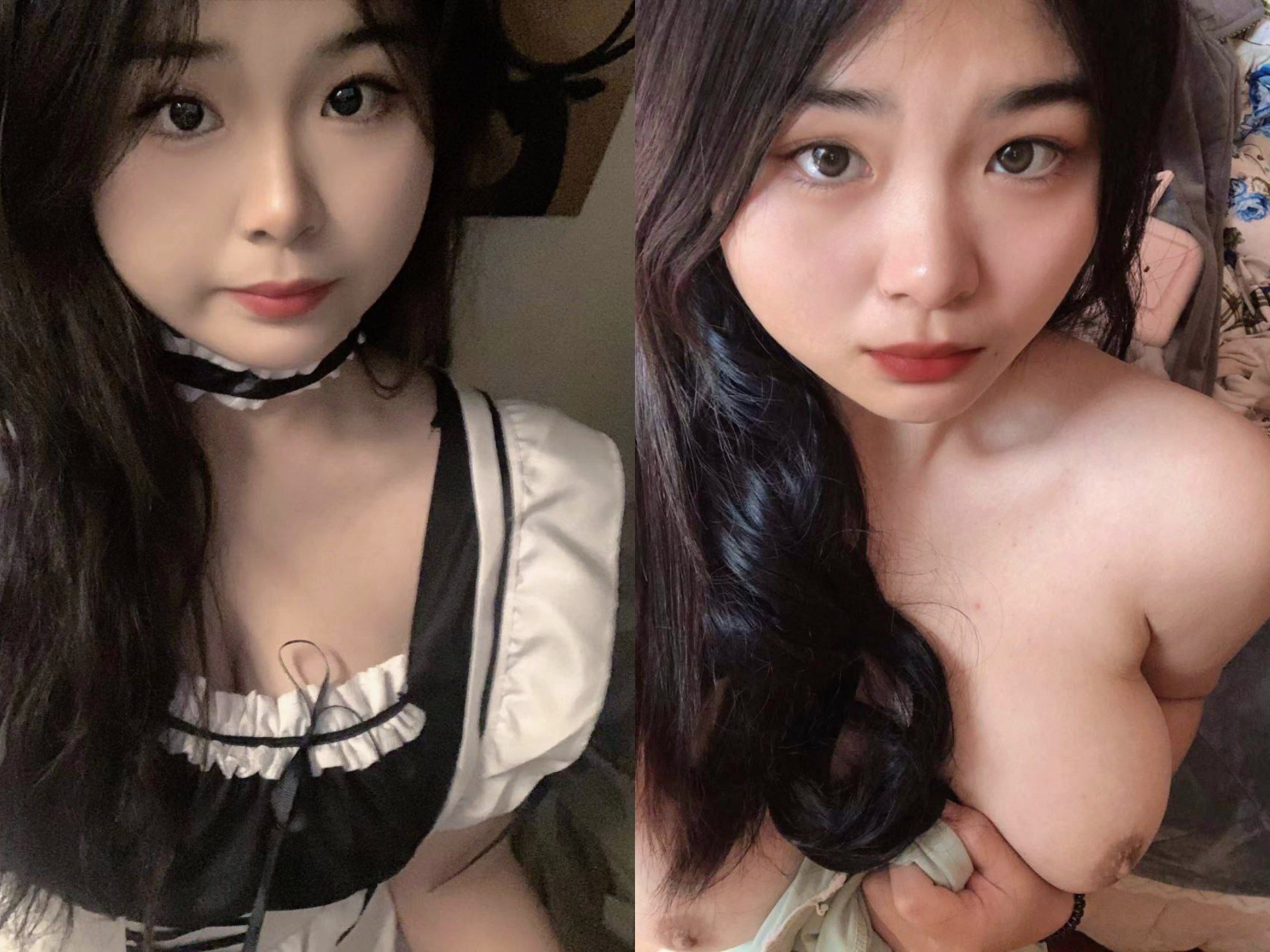 ［雙面女神］露臉反差婊，清純女神VS淫蕩母狗