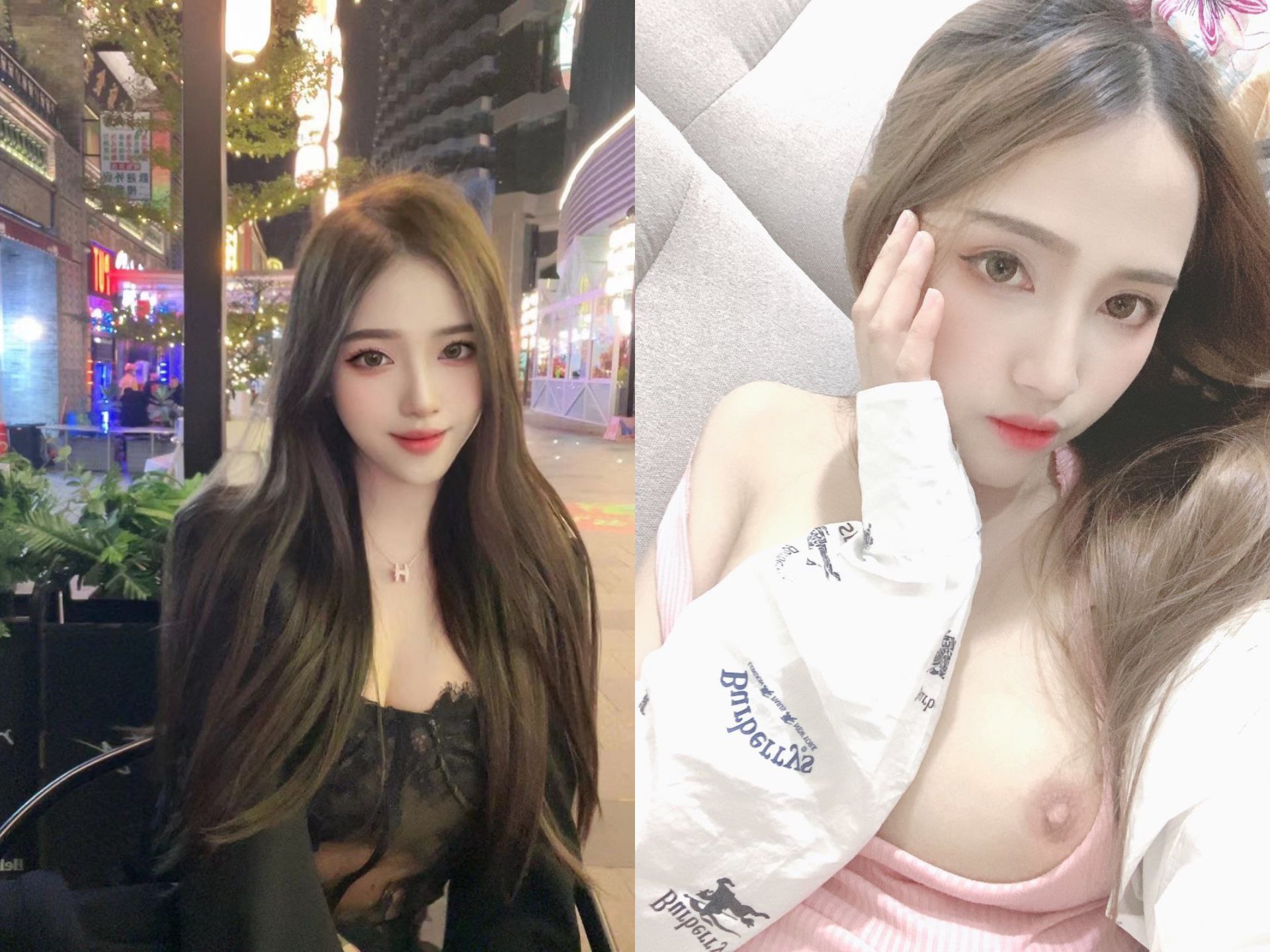 ［雙面女神］露臉反差婊，清純女神VS淫蕩母狗