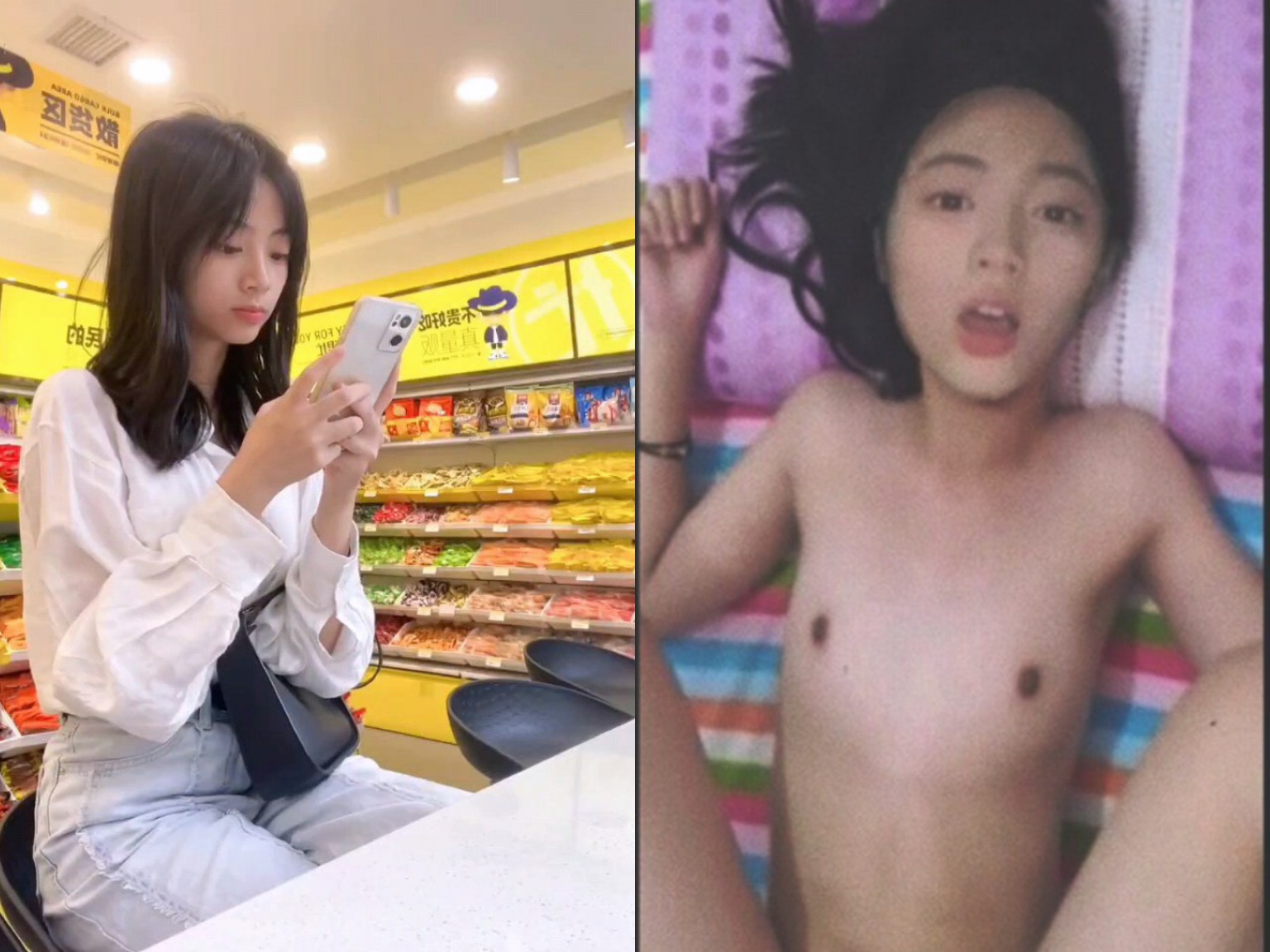 [騷美人]露臉反差婊，清純女神VS淫蕩母狗