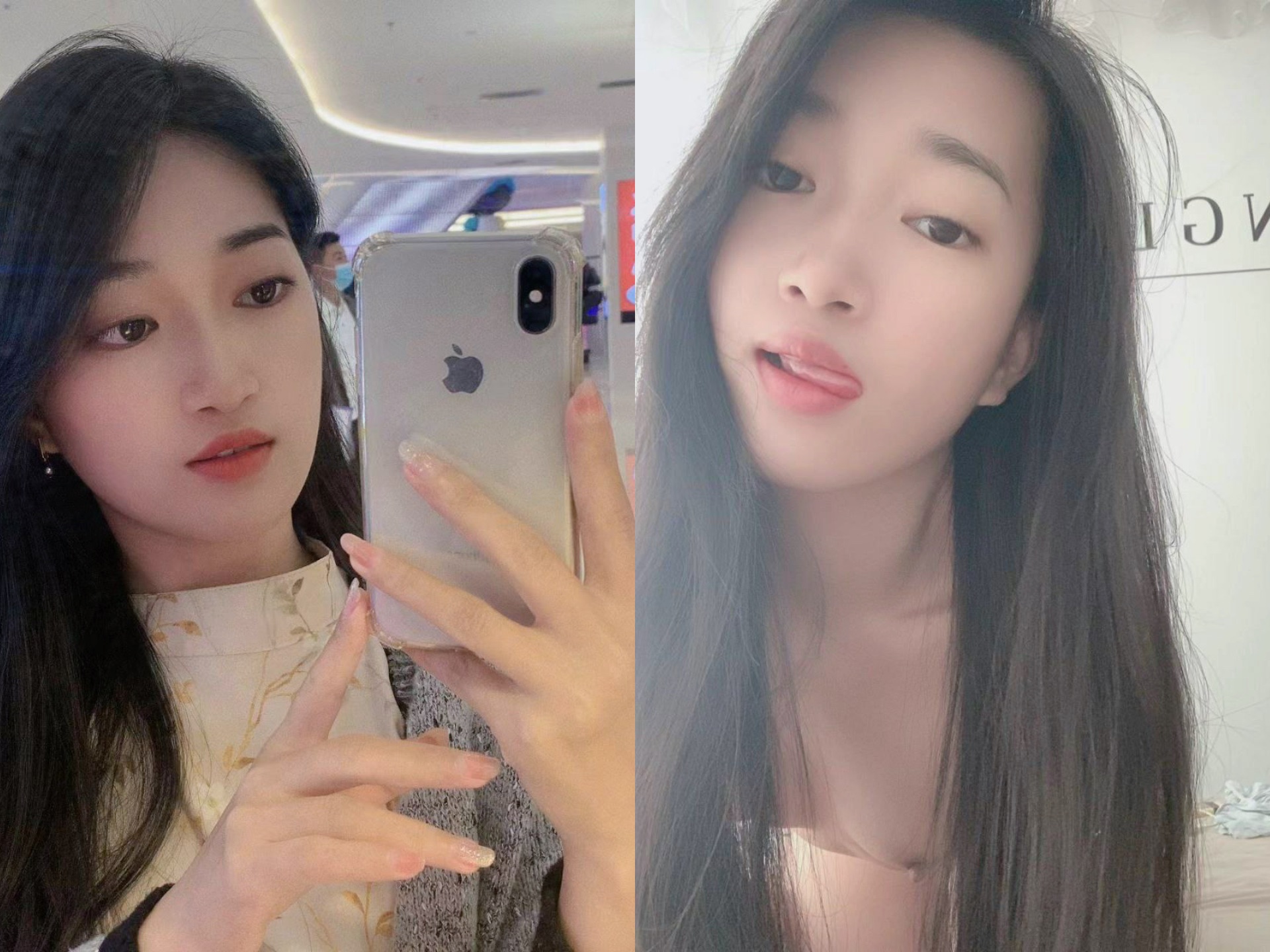 [騷美人]露臉反差婊，清純女神VS淫蕩母狗