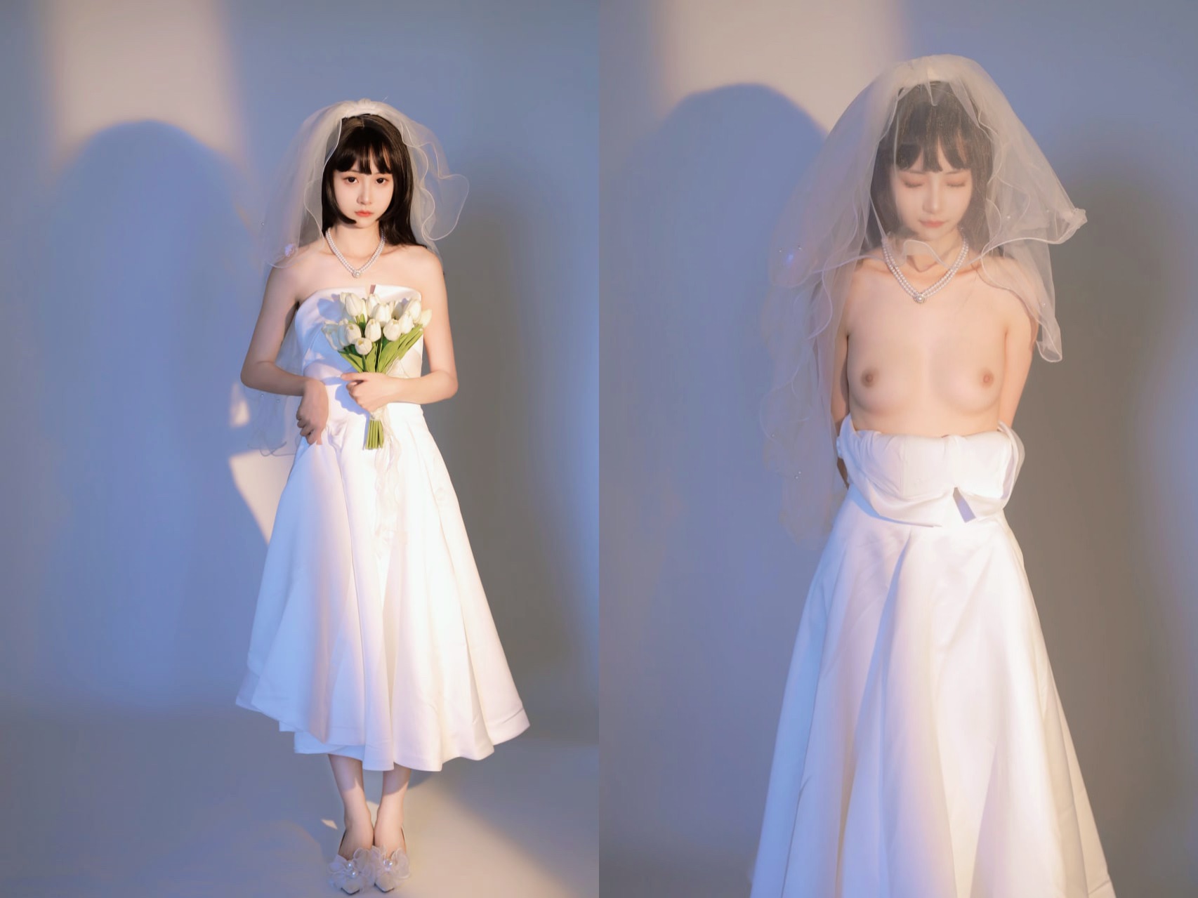 [騷美人]露臉反差婊，清純女神VS淫蕩母狗