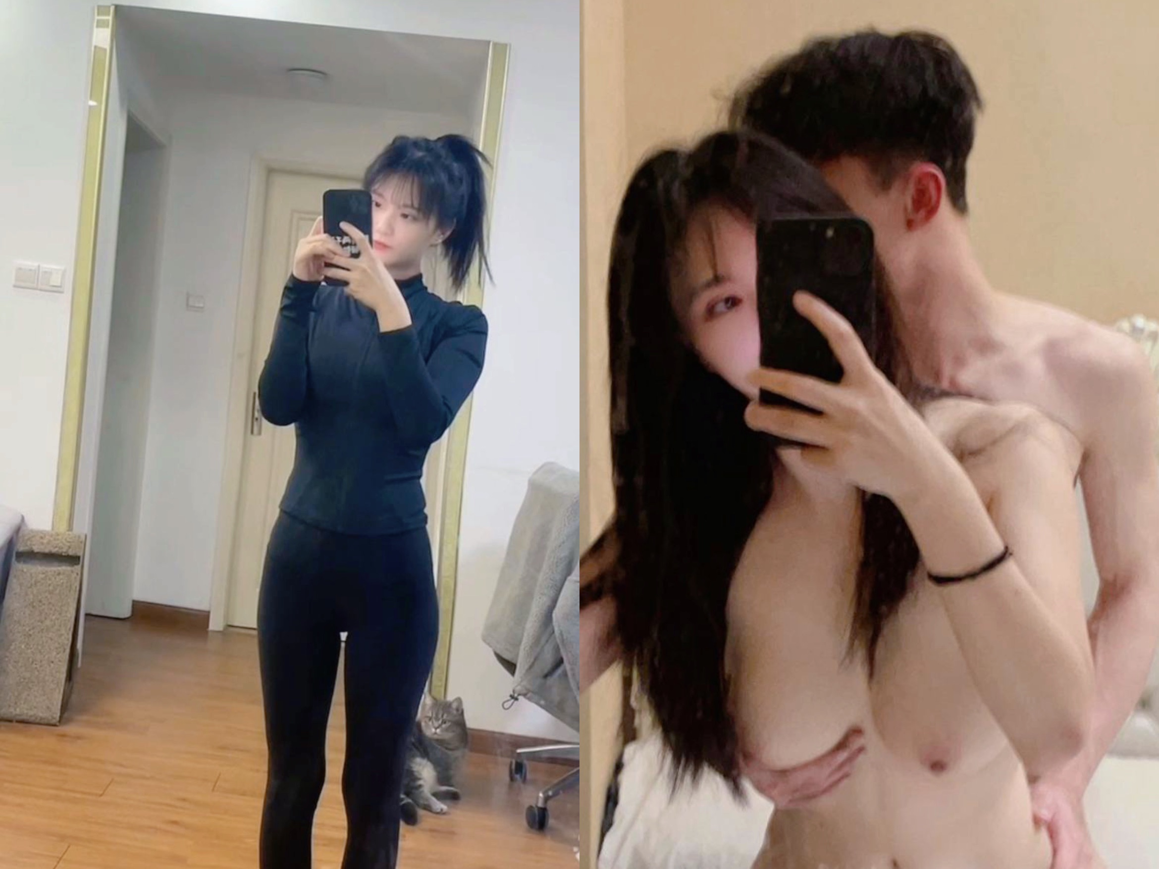 露臉反差婊 清純女神VS淫蕩母狗 20231013