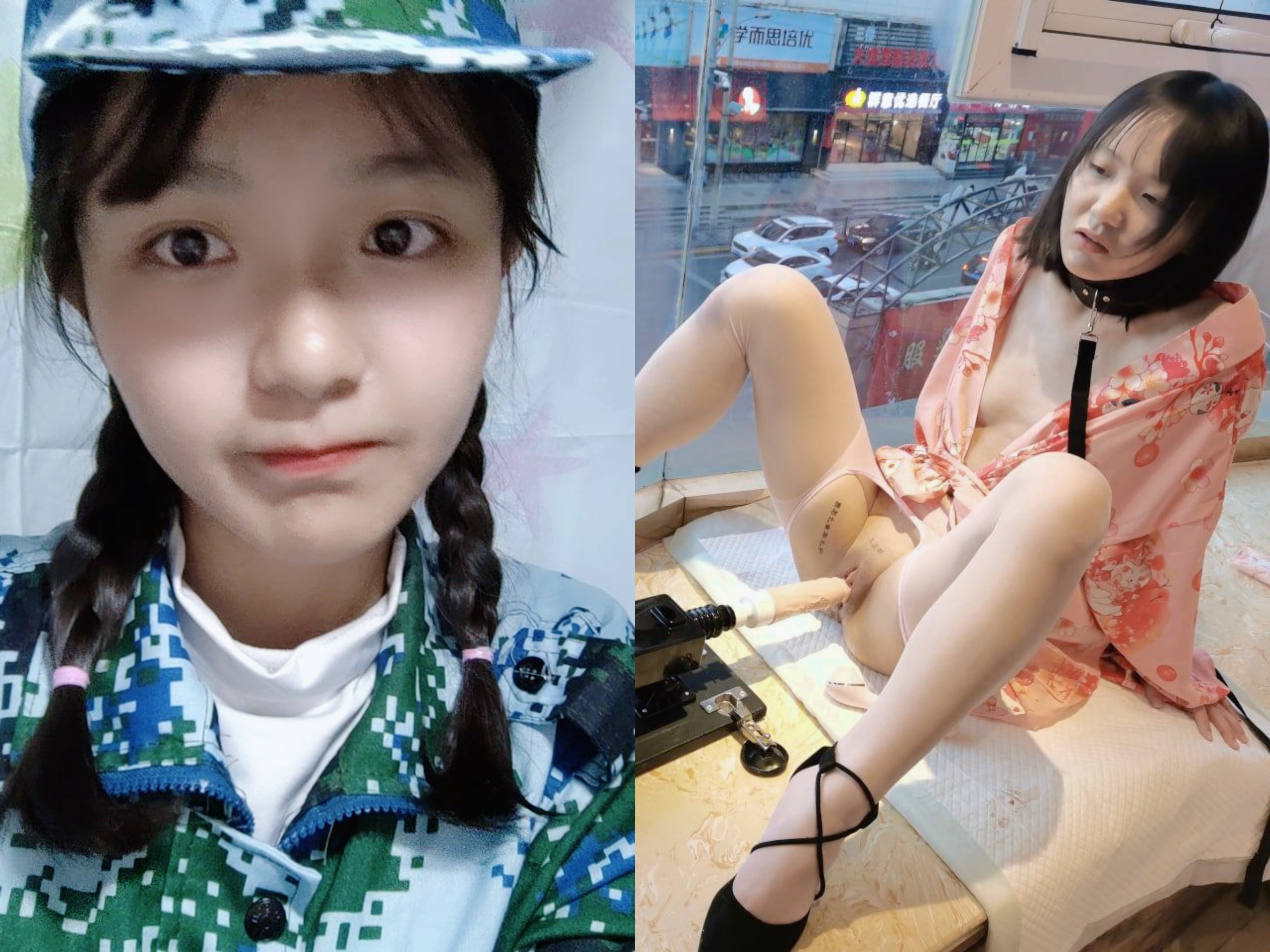 露臉反差婊 清純女神VS淫蕩母狗 20231013