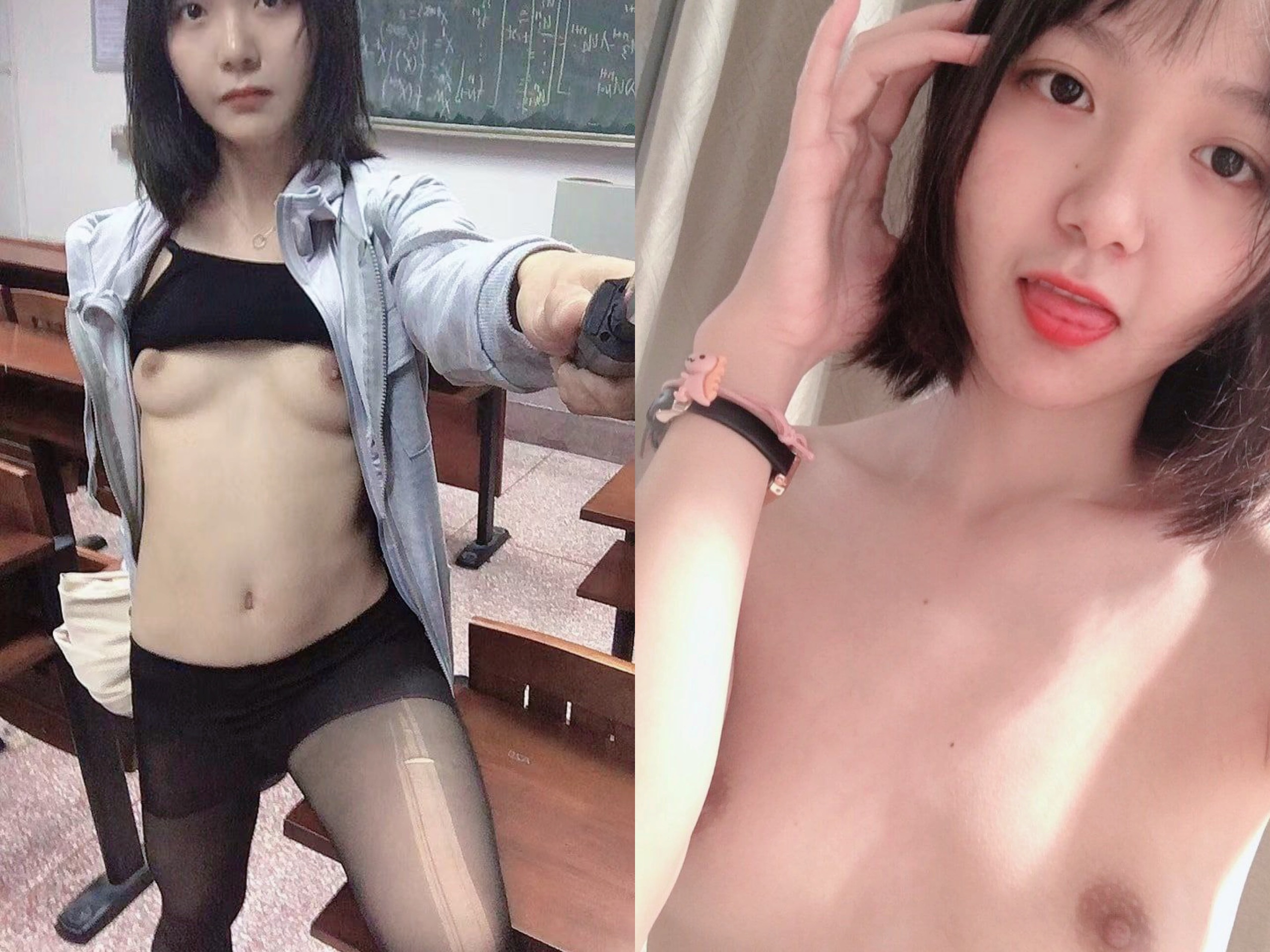 露臉反差婊 清純女神VS淫蕩母狗 20231013