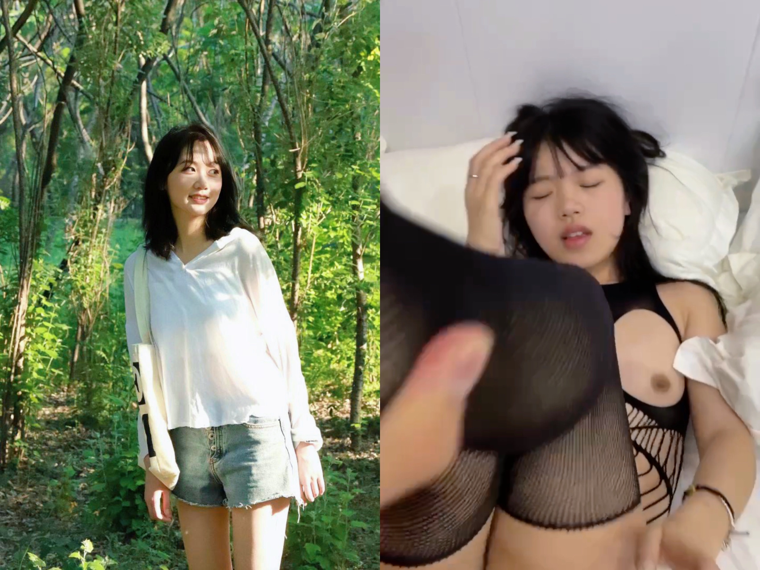 [浪蕩女友]露臉反差婊，清純女神VS淫蕩母狗