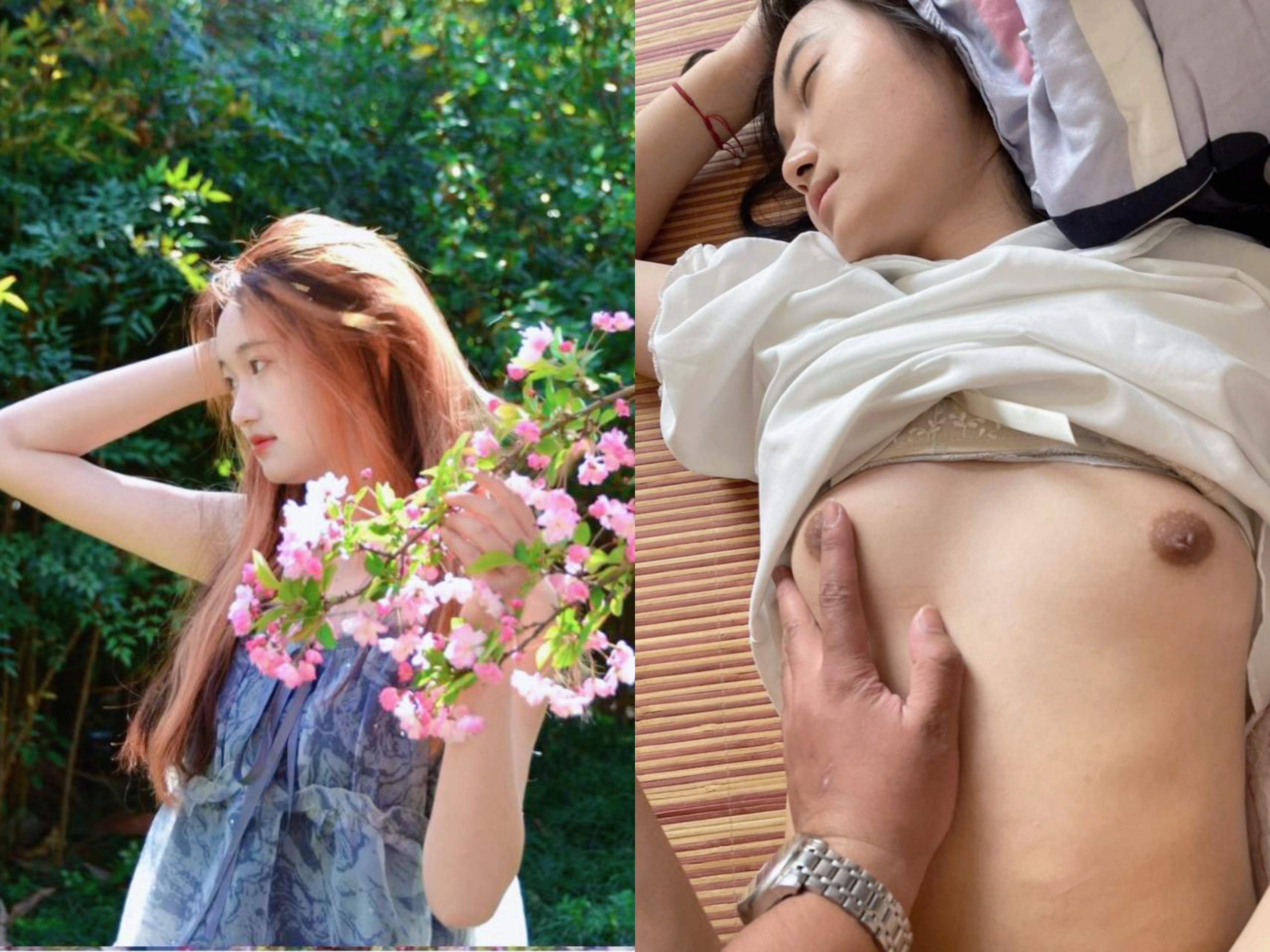 [浪蕩女友]露臉反差婊，清純女神VS淫蕩母狗