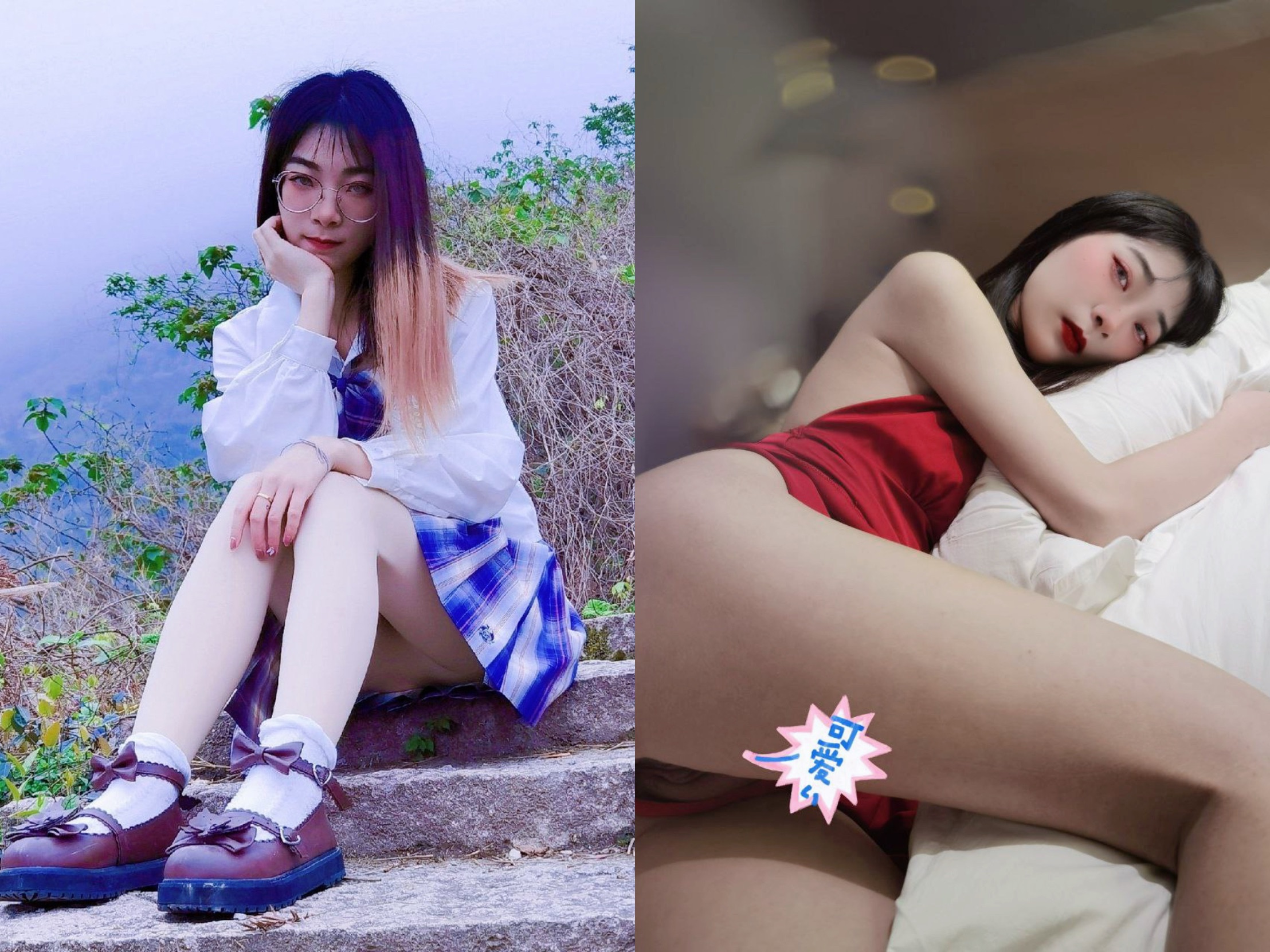 ［小情人］露臉反差婊，清純女神VS淫蕩母狗