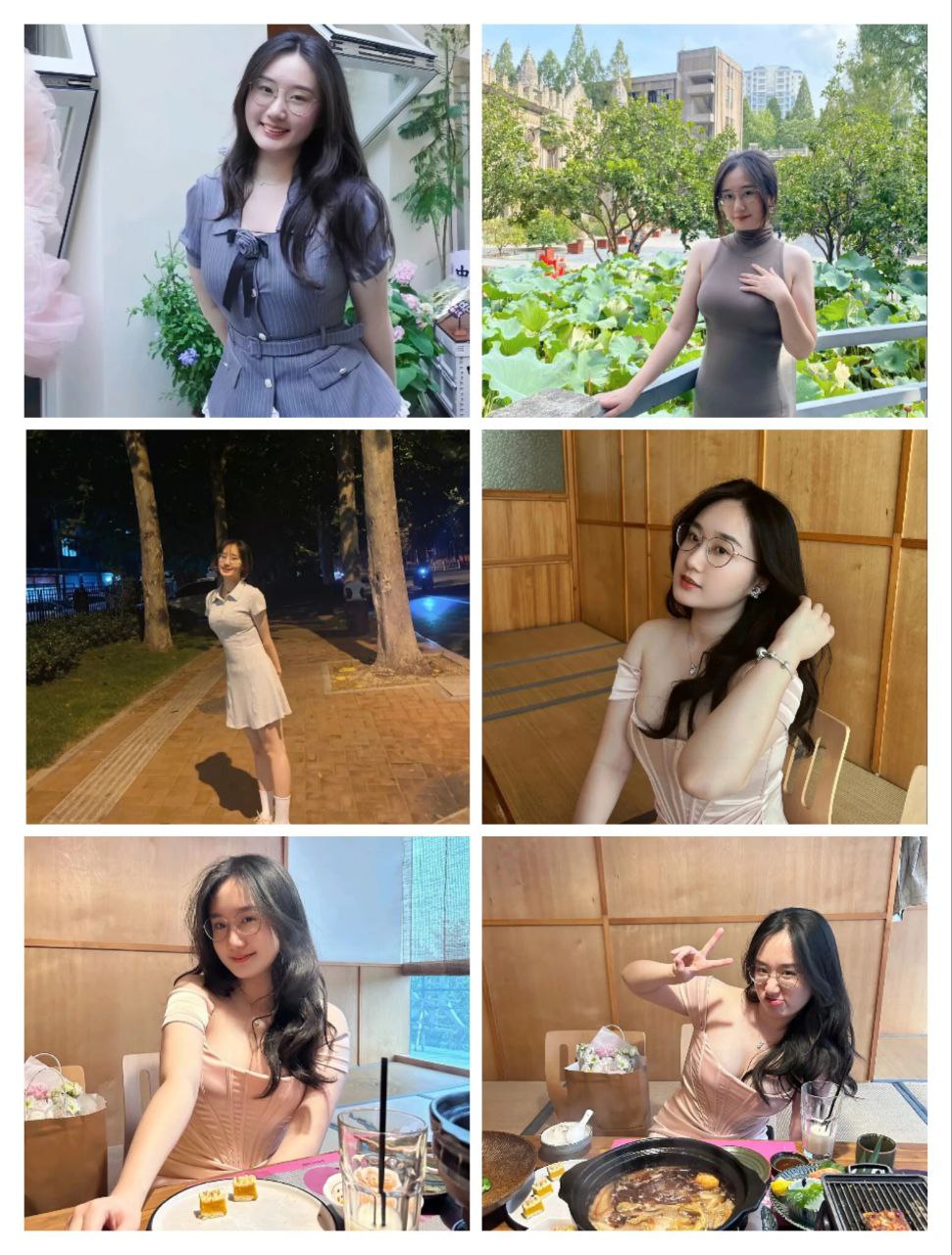 不怕反差婊有文化，就怕反差婊戴眼鏡[118P]