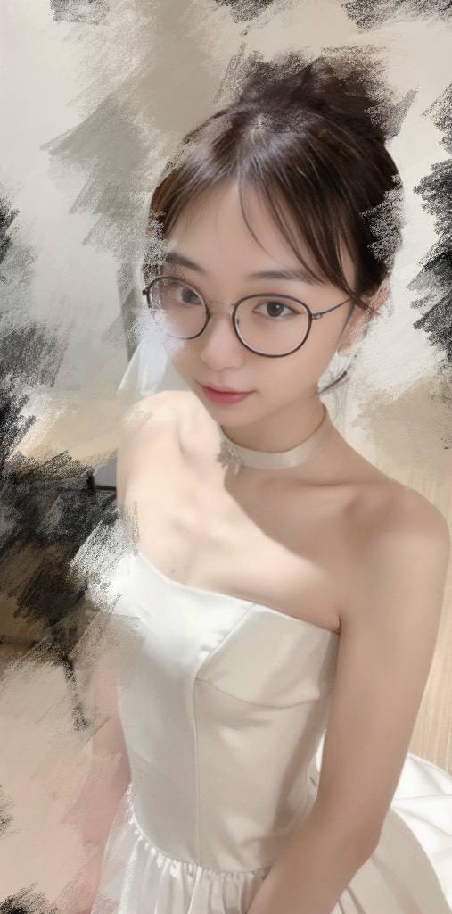 不怕反差婊有文化，就怕反差婊戴眼鏡[118P]