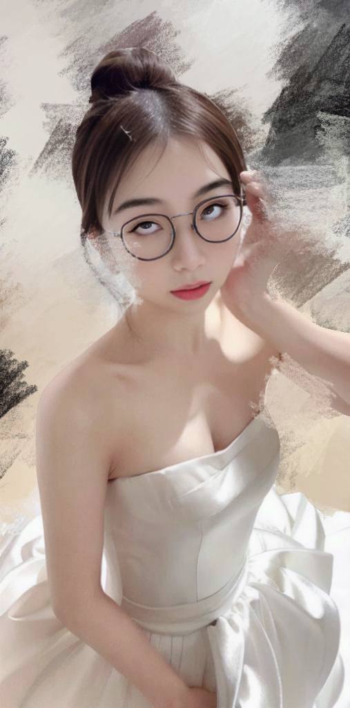 不怕反差婊有文化，就怕反差婊戴眼鏡[118P]